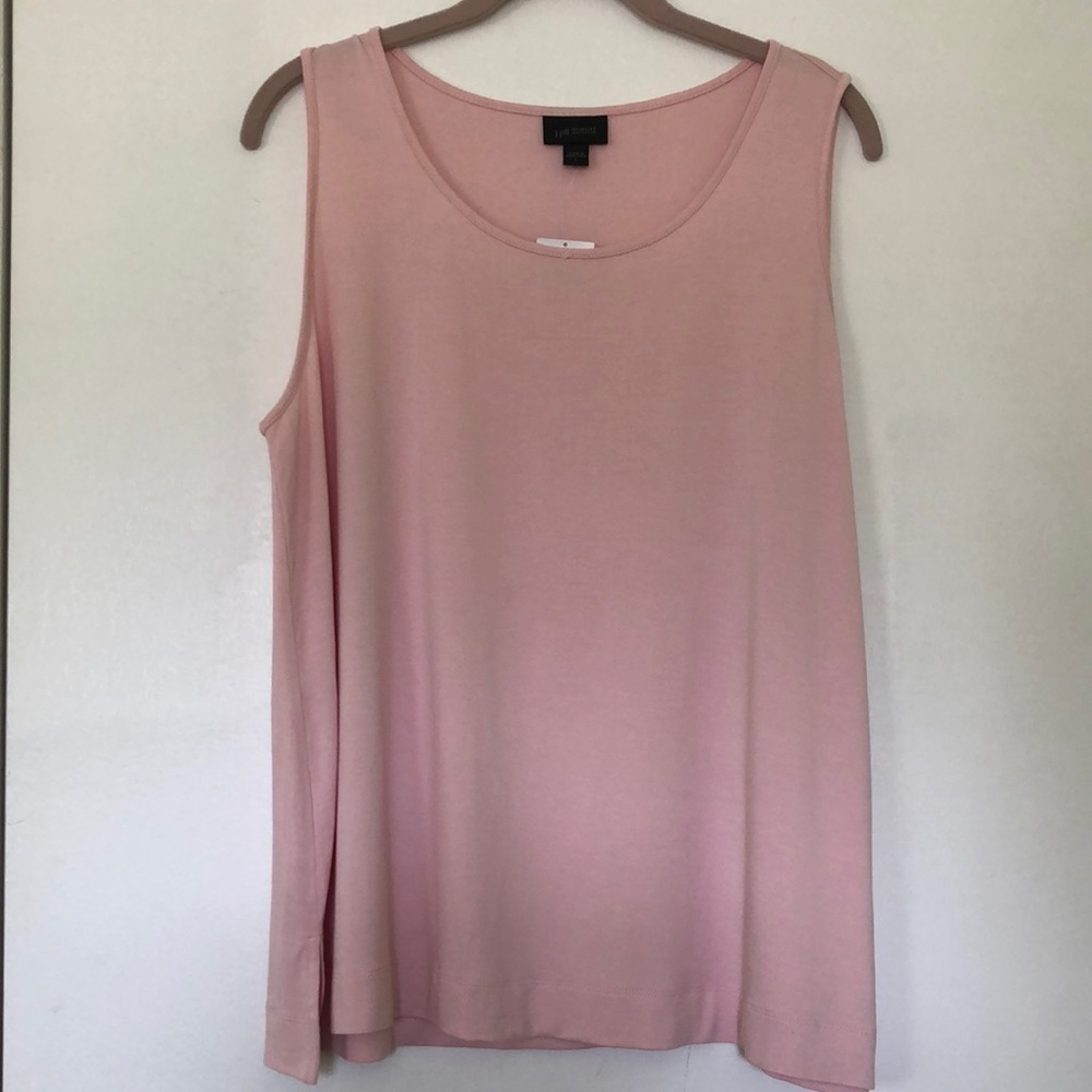 J.Jill Pink Tank Top Basic  Sz L